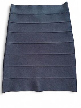 BCBGMaxAzria Simone Bandage pencil Mini Skirt in Black XS